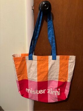 Mister zimi striped tote Spritz collection